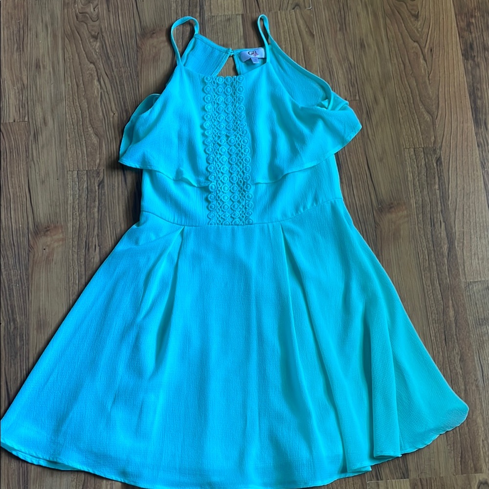 GB Girls Mint  Sleeveless Dress